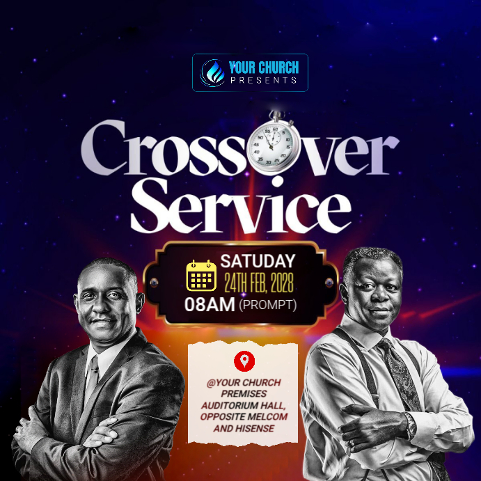 Copy of Crossover flyer | PosterMyWall