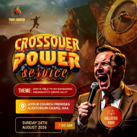 Crossover flyer Template | PosterMyWall