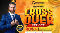 Crossover night church service Digital Display (16:9) template