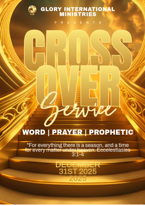 Crossover Service A3 template