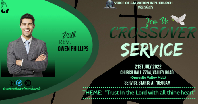 crossover service Template | PosterMyWall