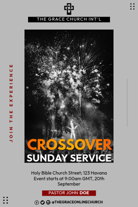 crossover service Template | PosterMyWall