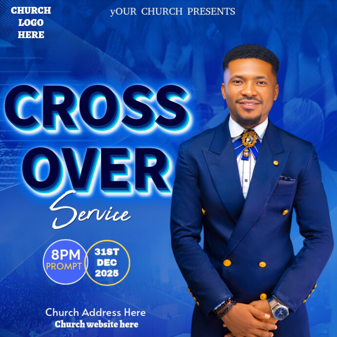 Crossover service Template | PosterMyWall