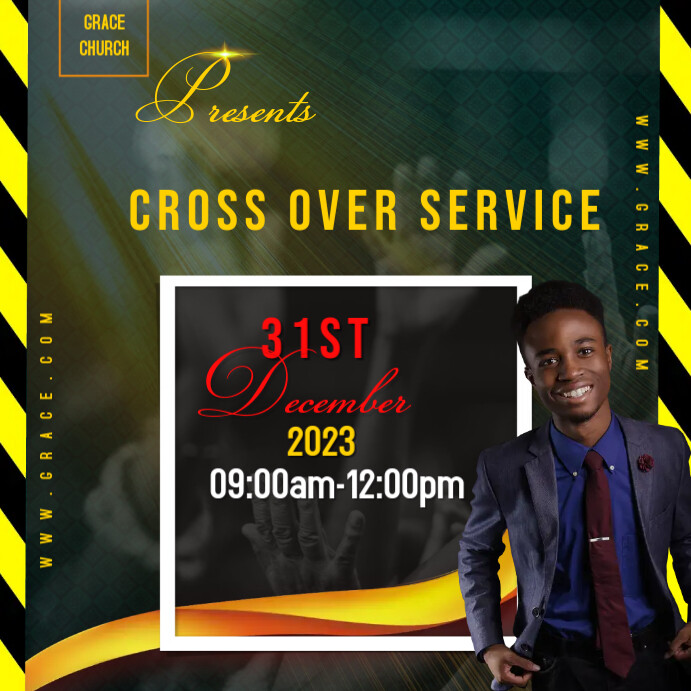 CROSSOVER SERVICE Template | PosterMyWall