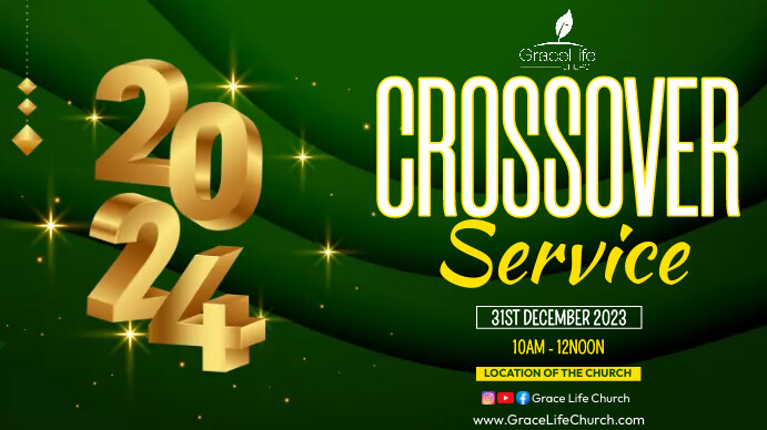 Crossover service Template | PosterMyWall