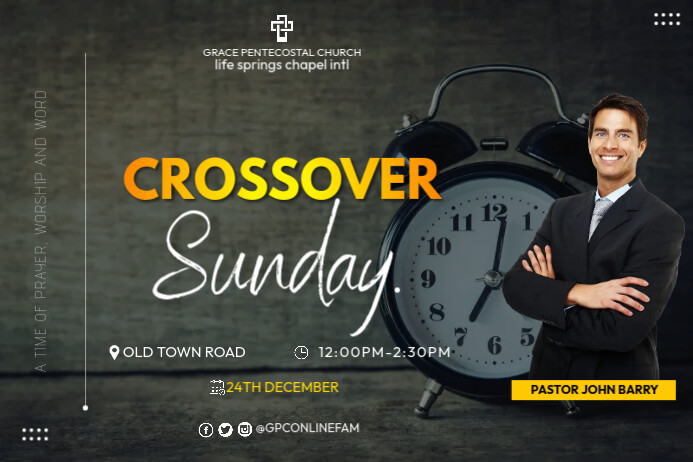 crossover service Template | PosterMyWall