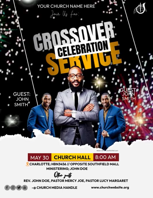 crossover service Template | PosterMyWall