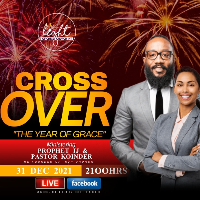 crossover service flyer Template | PosterMyWall