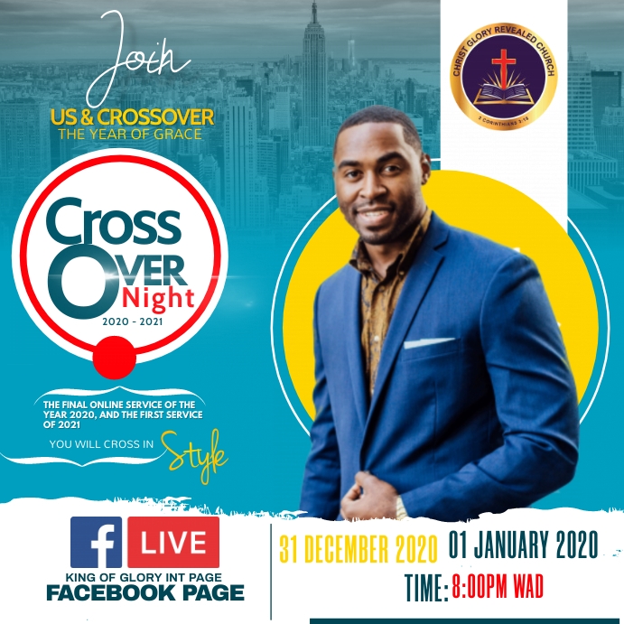 crossover service flyer Template | PosterMyWall