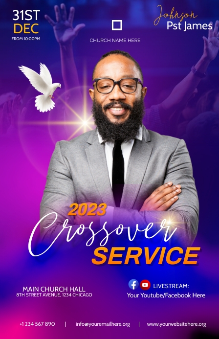 Plantilla de crossover service flyer | PosterMyWall