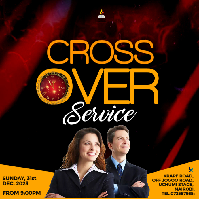 crossover service into 2025 Template | PosterMyWall