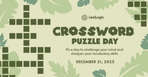 Crossword Puzzle Facebook Image Template