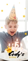 Crown Birthday Snapchat Filter template