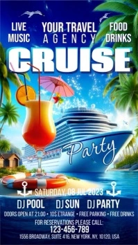 Cruise Digitale display (9:16) template
