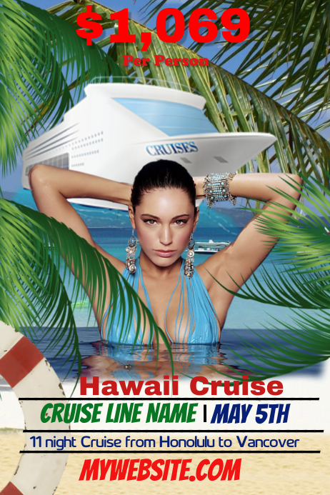 cruise flyer template