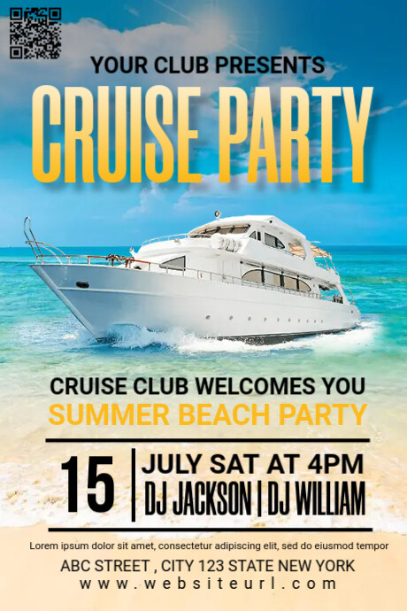 cruise party, summer, retail, event, party Tumblr 图片 template