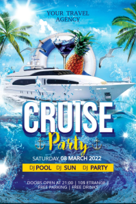 Cruise Yacht Banner 4' × 6' template