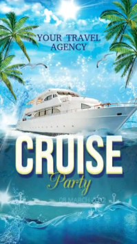 Cruise Yacht Display template