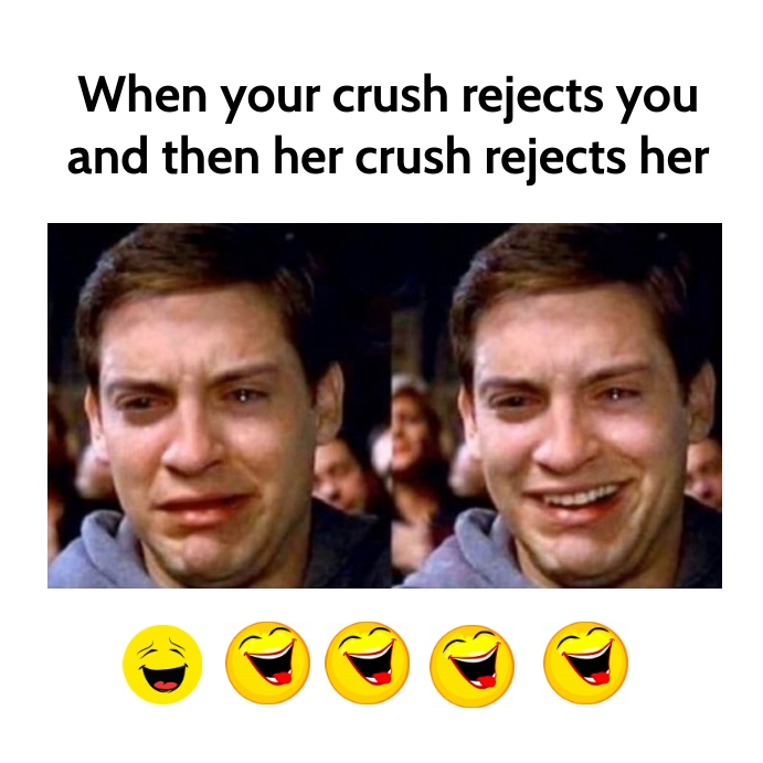 crush meme โพสต์บน Instagram template