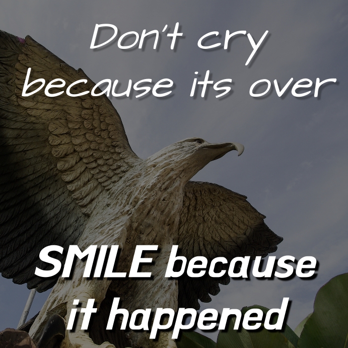 Cry and smile Instagram Post template