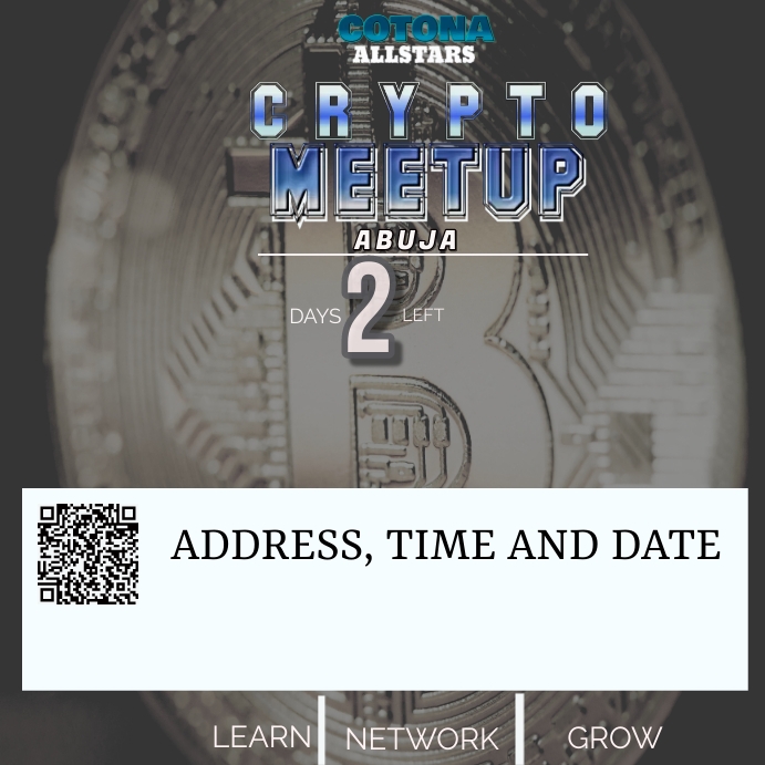 Crypto Bitcoin Instagram 帖子 template