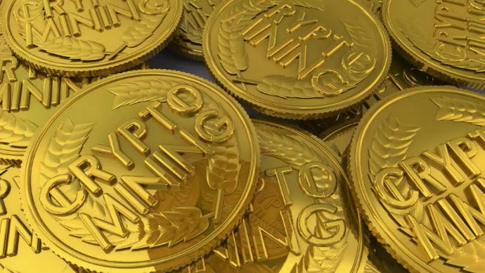 Cryptocurrency And Mining YouTube Channel Cover Photo template