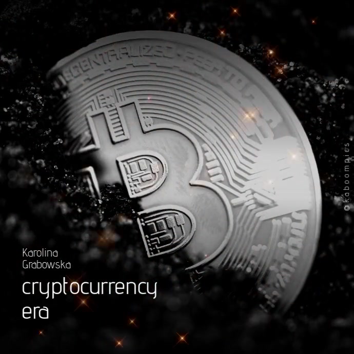 Cryptocurrency Bitcoin Coin CD Video Cover Template | PosterMyWall
