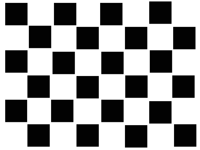 Cubic pattern Yard Sign template