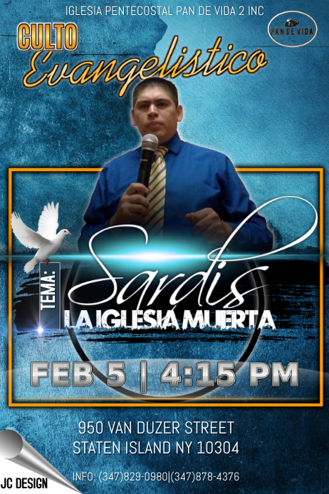 Plantilla de Evangélicos de Culto | PosterMyWall