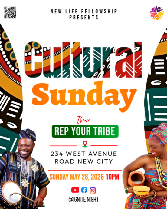 Cultural Event Template | PosterMyWall