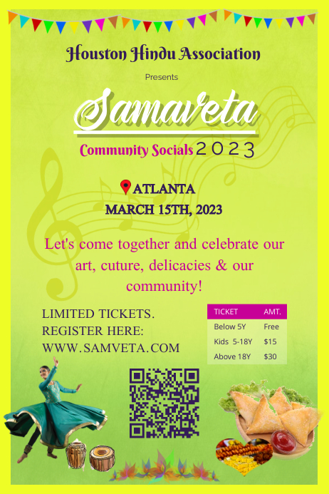 Cultural Event Poster Template | PosterMyWall