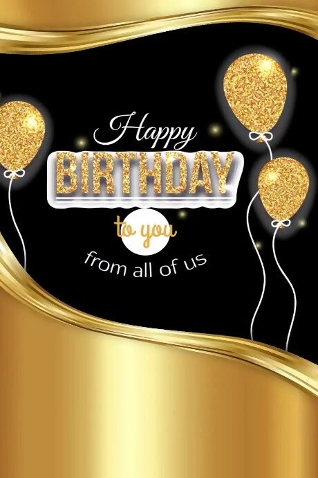 CUMPLEAÑOS Poster template