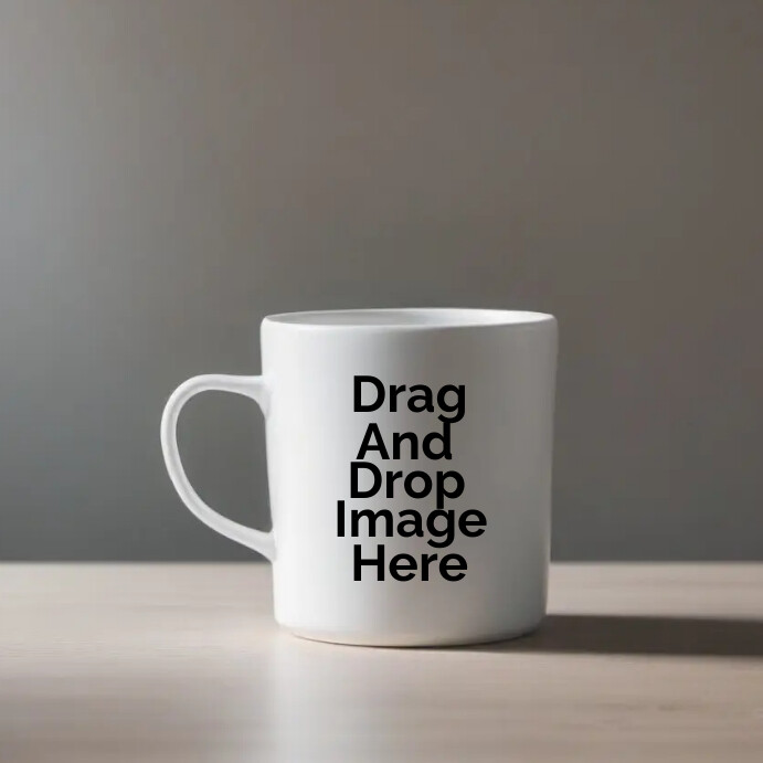 Cup design template Instagram Post