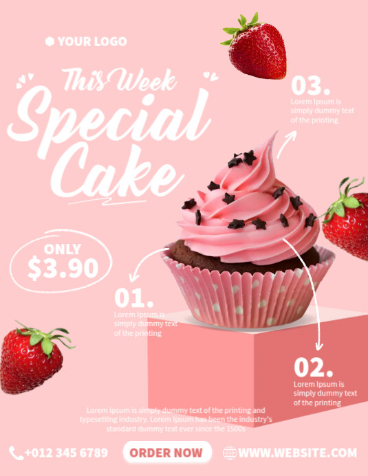 Cupcake Ads Template | PosterMyWall