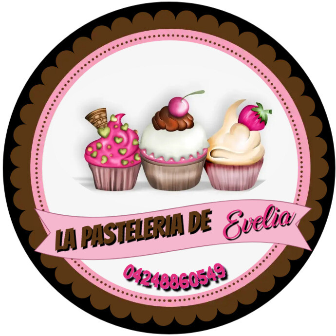 cupcake pastry logo cake repostería Ilogo template