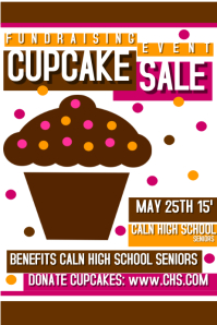 cupcake flyer templates free