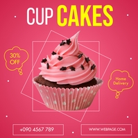 490 Cupcake Customizable Design Templates Postermywall