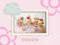 cupcakes, bakery, cakes, small business, revi Yard Sign template