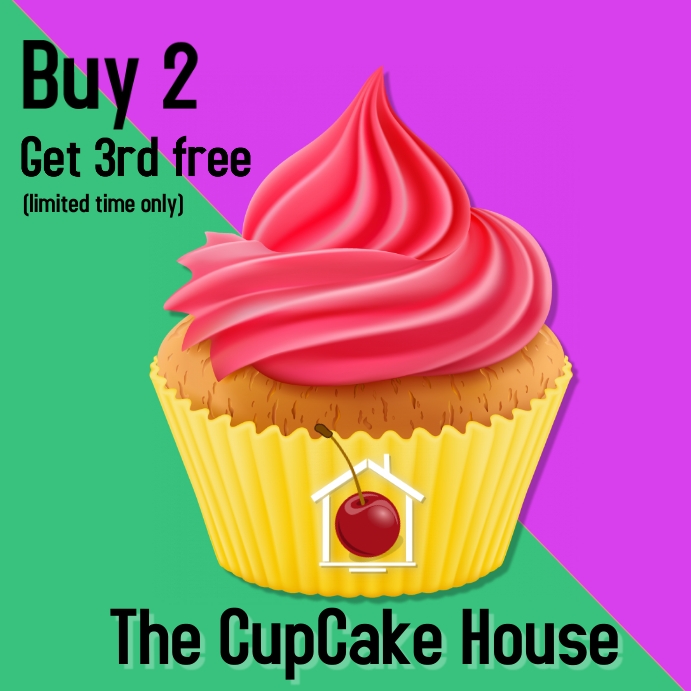 Cupcakes Cupcake Store Bakery Panaderia Template Postermywall