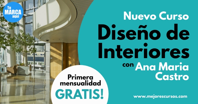 Curso Online Diseño de Interiores Template | PosterMyWall