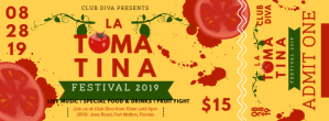 Custom La Tomatina Ticket Template Facebook-coverfoto