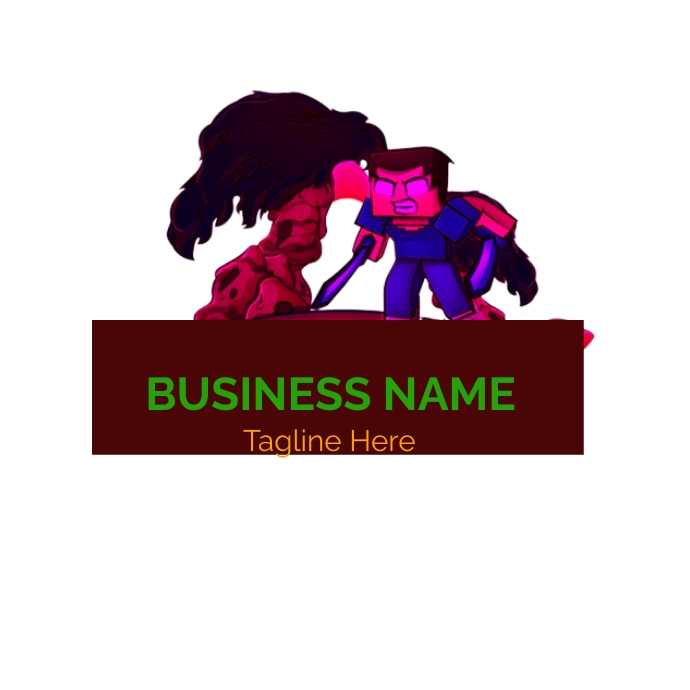 custom minecraft server logo Template PosterMyWall