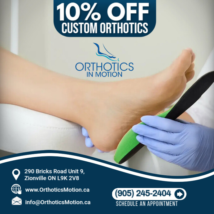 Custom Orthotics Square (1:1) template
