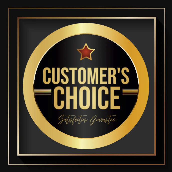 Customer's Choice Logo Template | PosterMyWall