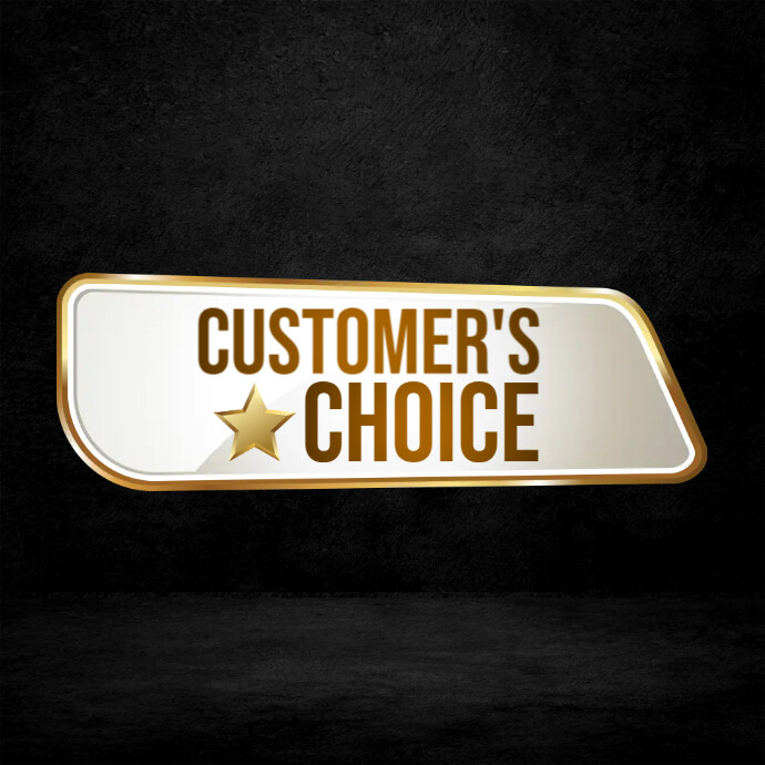 Customer's Choice Logo Template | PosterMyWall