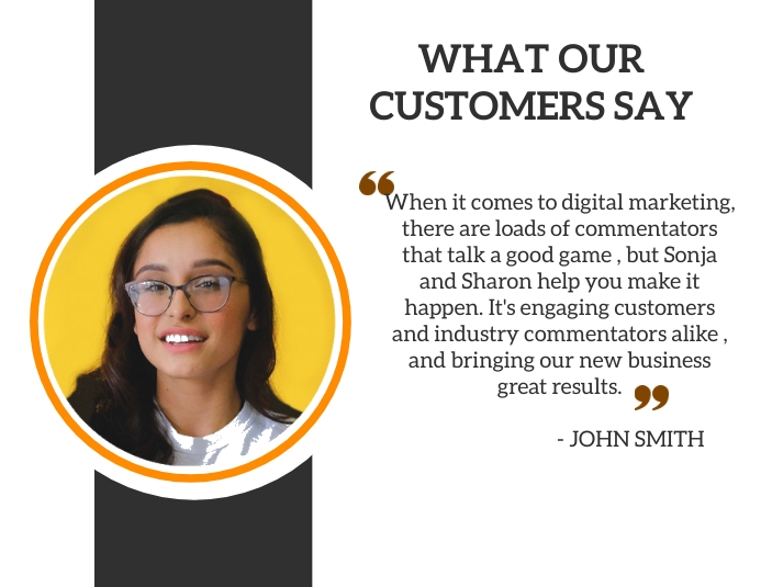 CUSTOMER REVIEW Template PosterMyWall