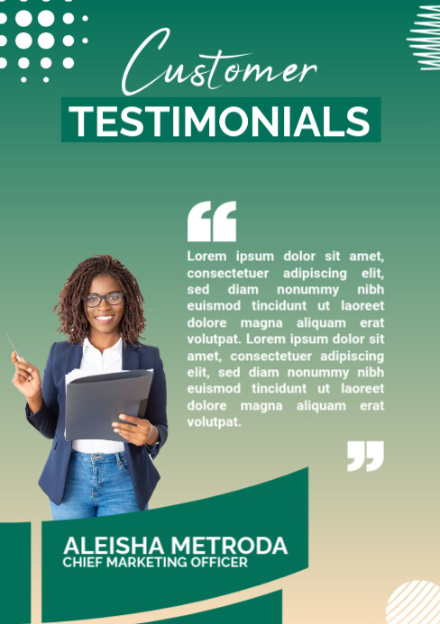 Customer Review Example Design Customer Review Template | PosterMyWall