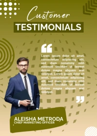 Customer Review Template A6