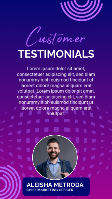 Customer 344 Copy of Customer Review Template | PosterMyWall