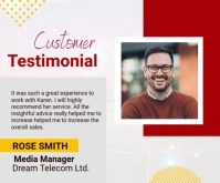 Customer Review Template Medium Rectangle